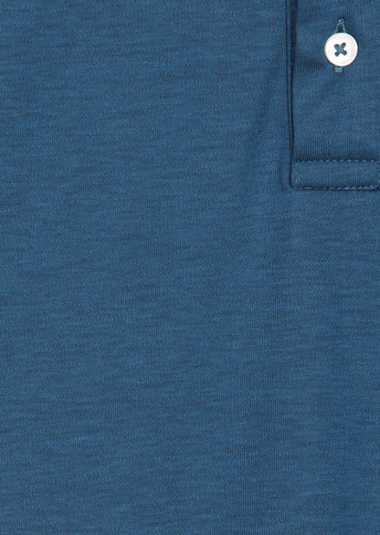 Petrolblaues Baumwollmix T-Shirt