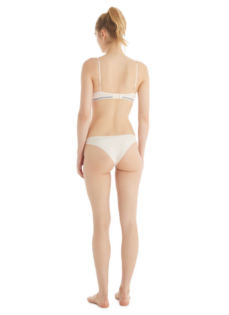 Damen Nahtlose Brasilianische Panty 1662 - Beige