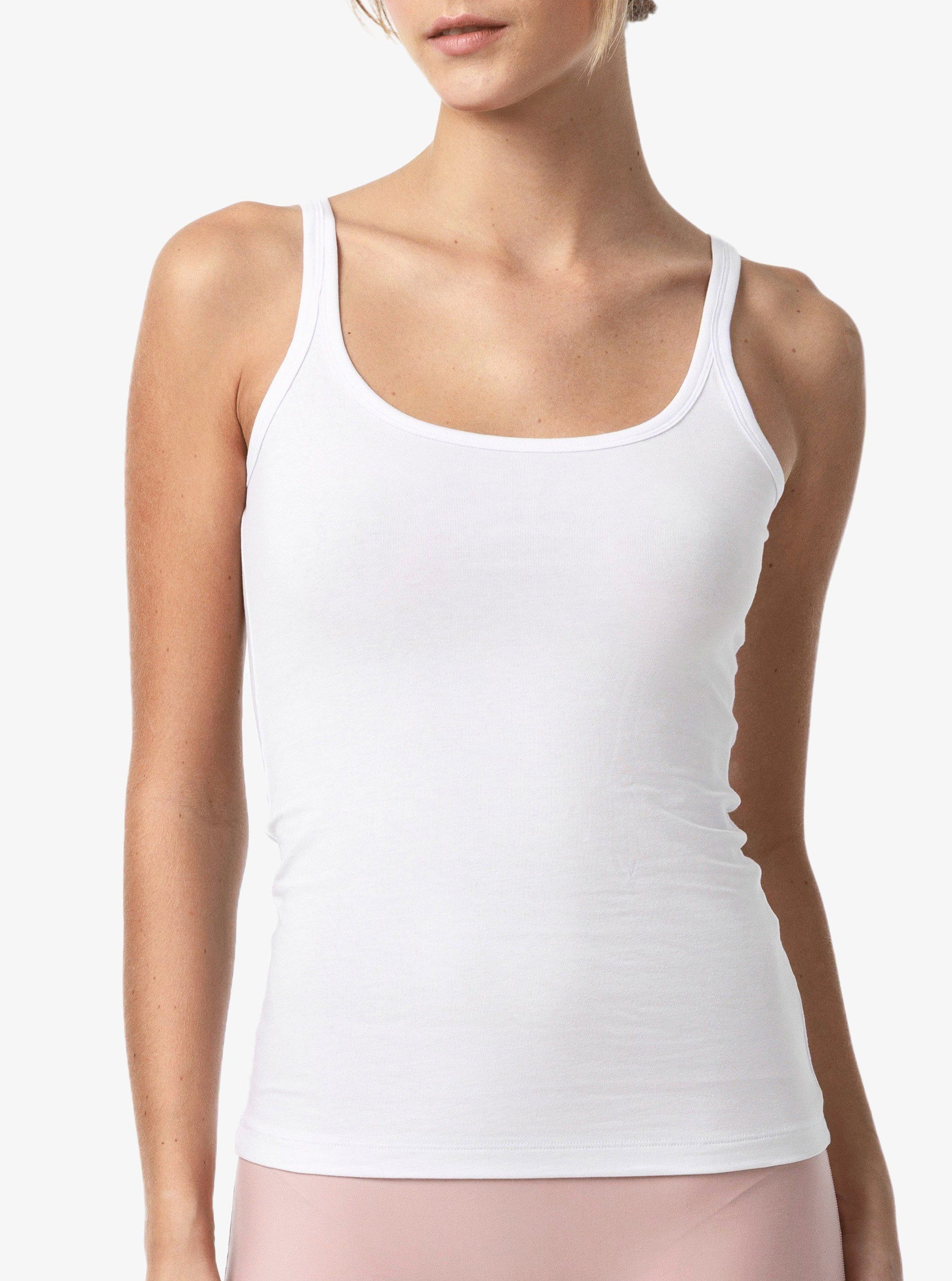 Damen Essentials Top 1708 - Weiß