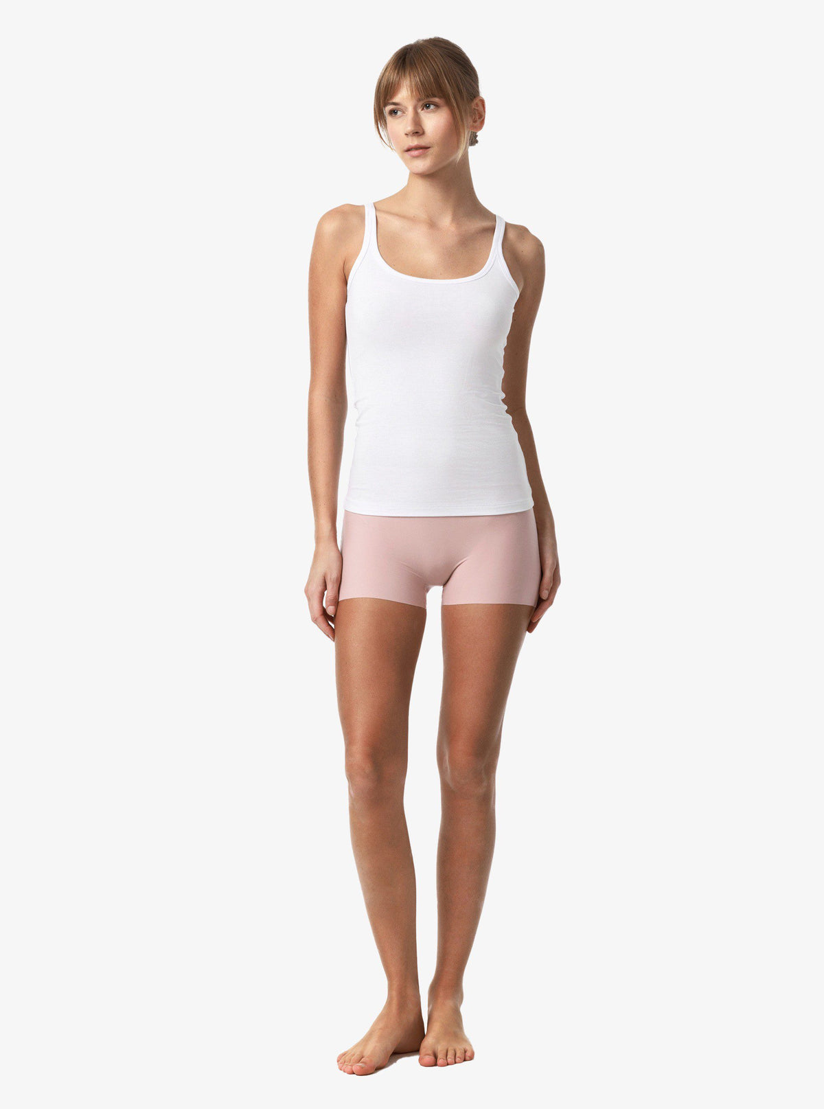Damen Essentials Top 1708 - Weiß