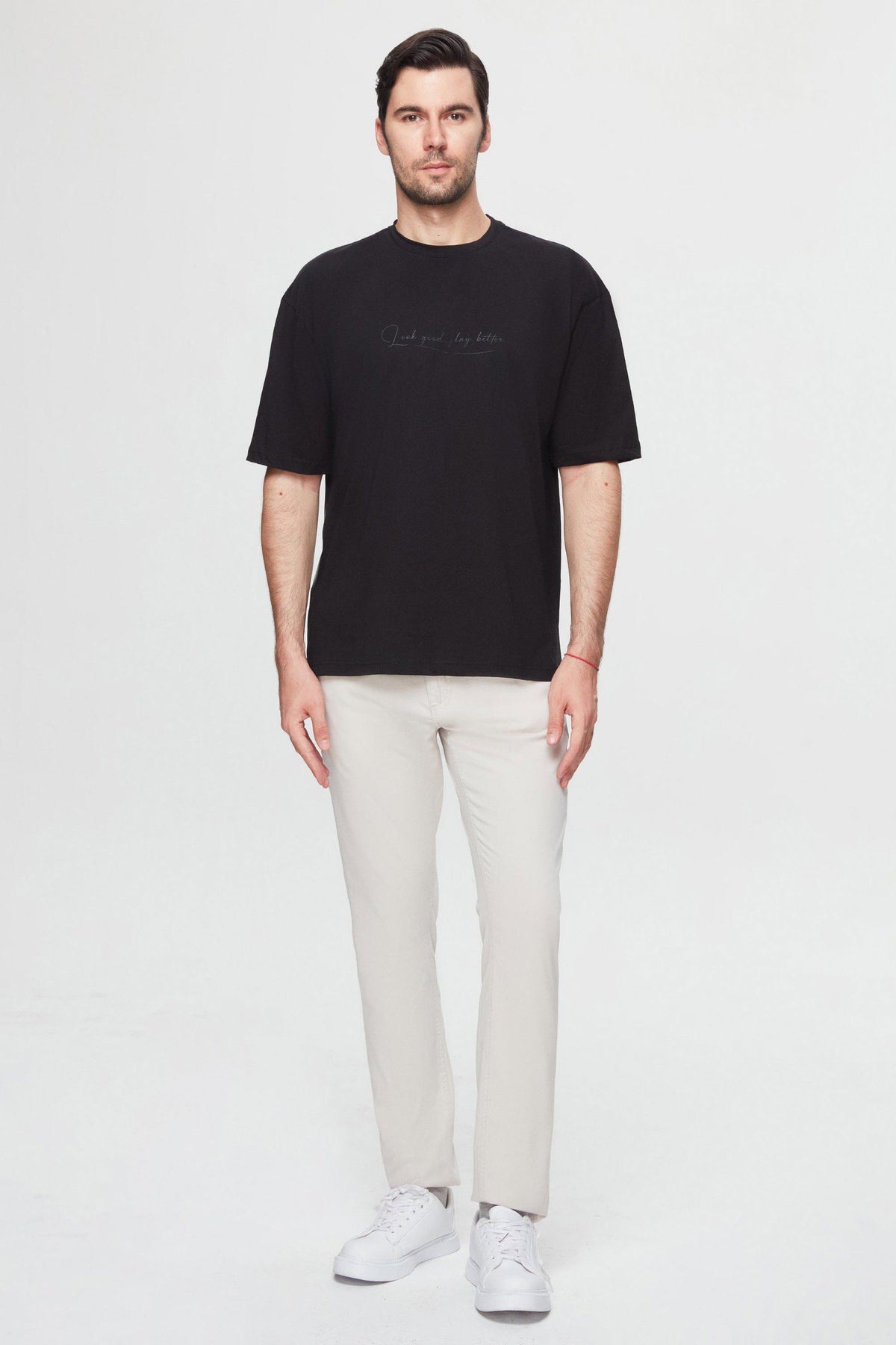 Twn Oversized Bedrucktes T-Shirt