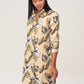 Women's Multi Patterned Long Shirt