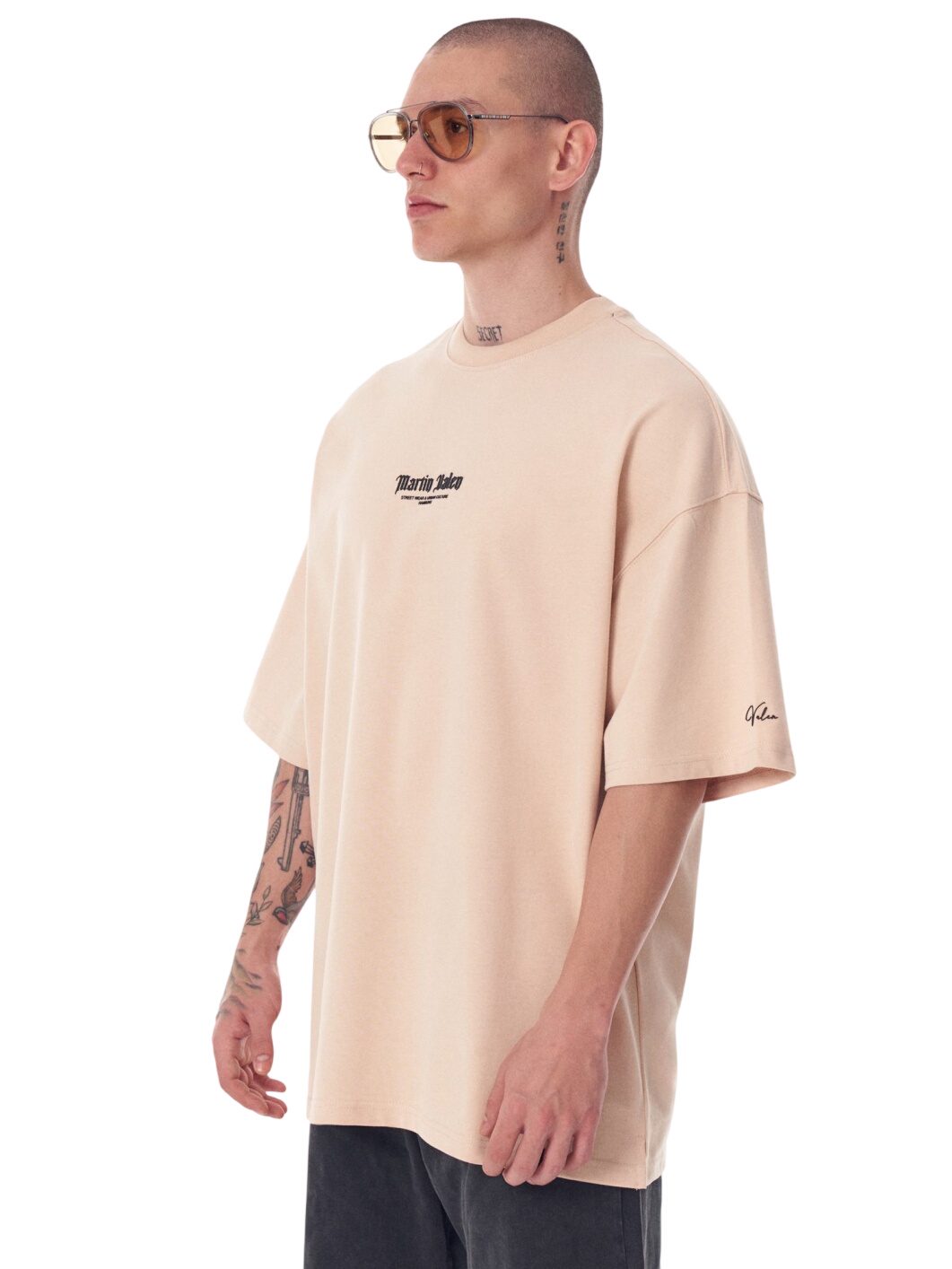 3D-gedrucktes T-Shirt aus dickem Stoff