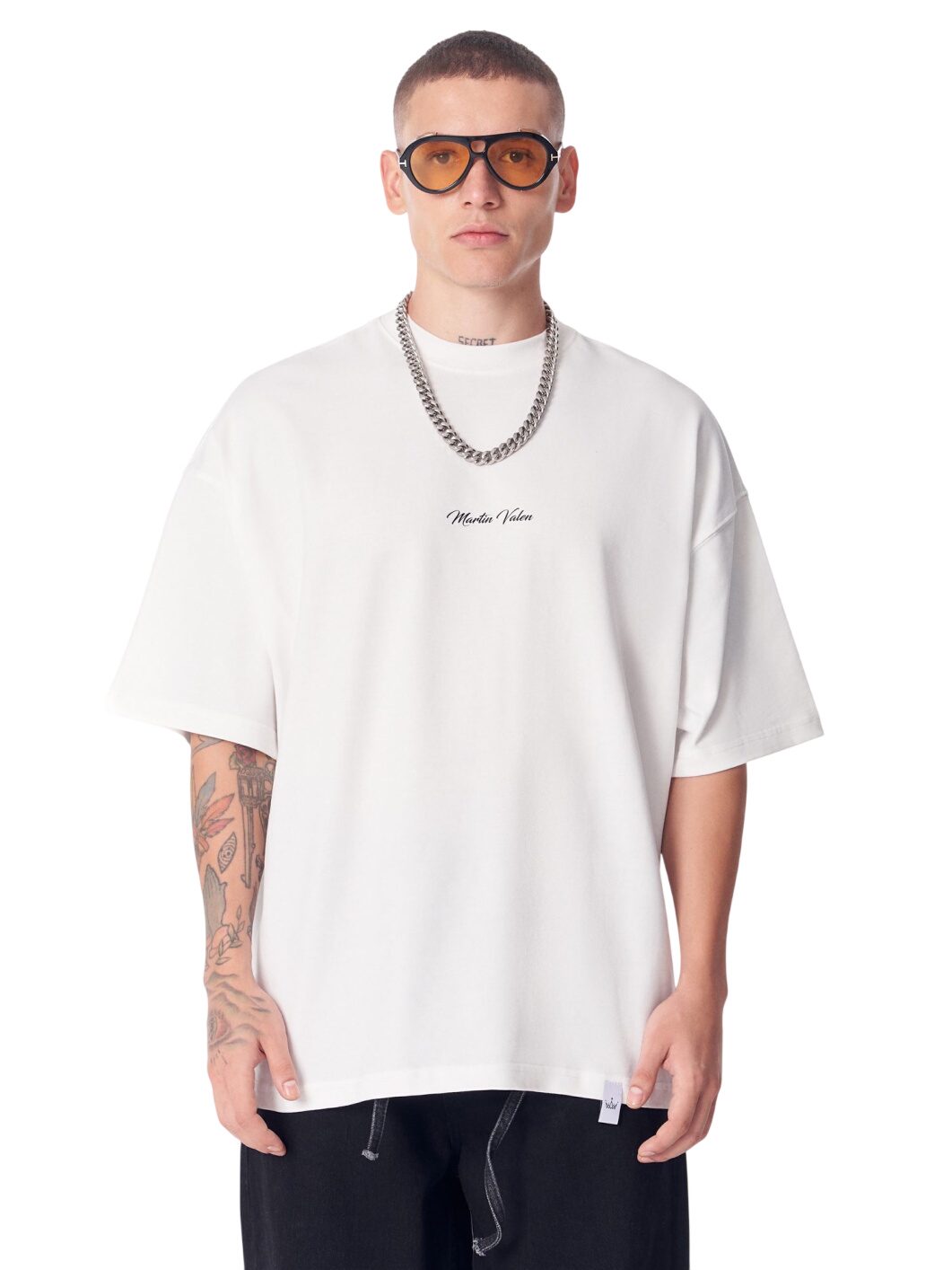 3D Gesticktes Glänzendes Mandala T-Shirt