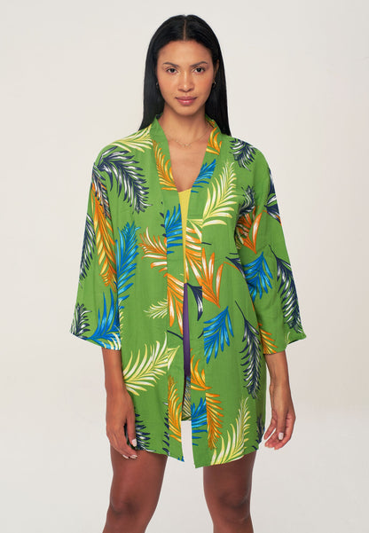 Women's Patterned Kimono