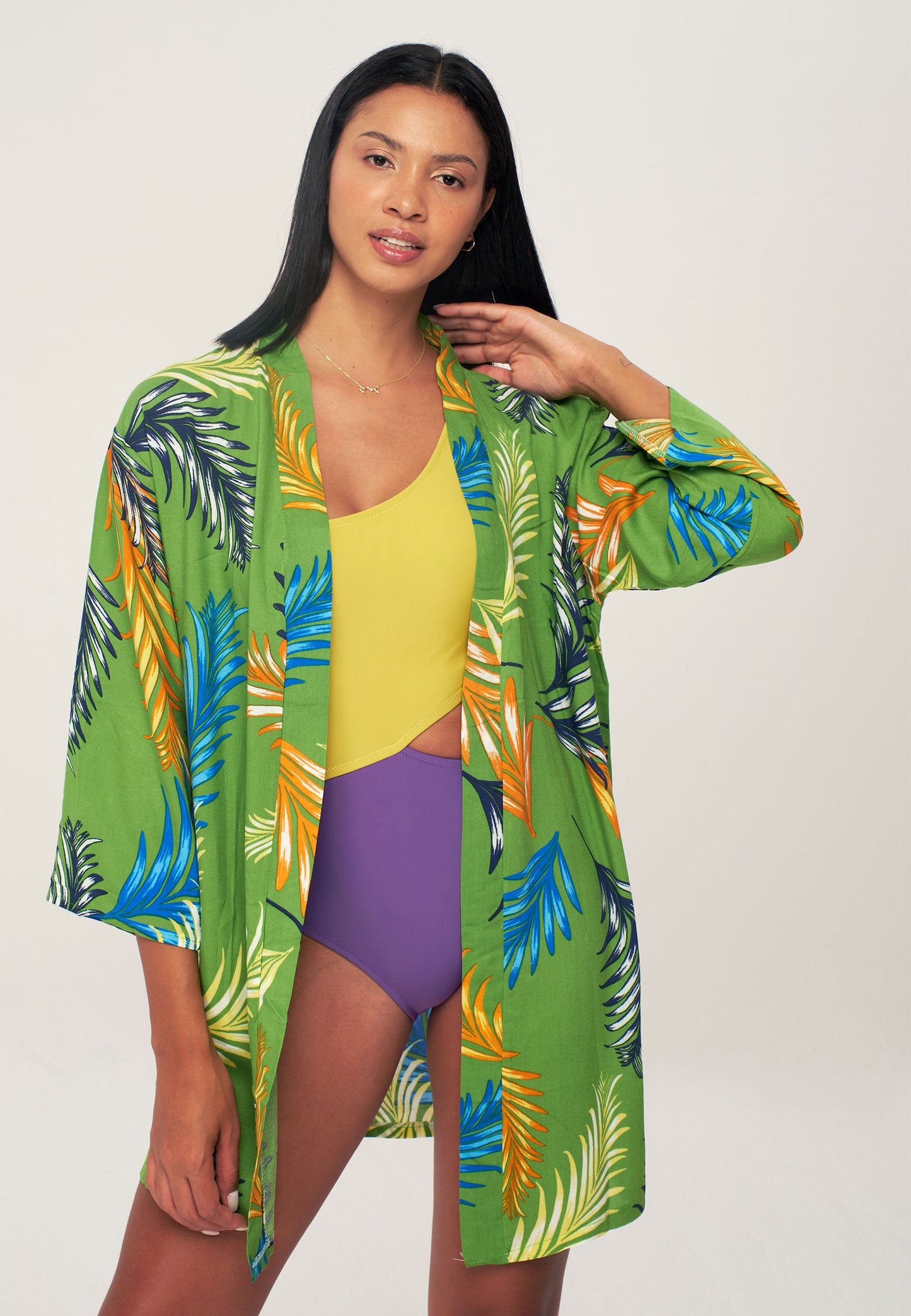 Women's Patterned Kimono