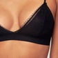 ATHENA BRALETTE - Triangle lace bra - ligne black