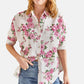 Women's Patterned Linen Shirt