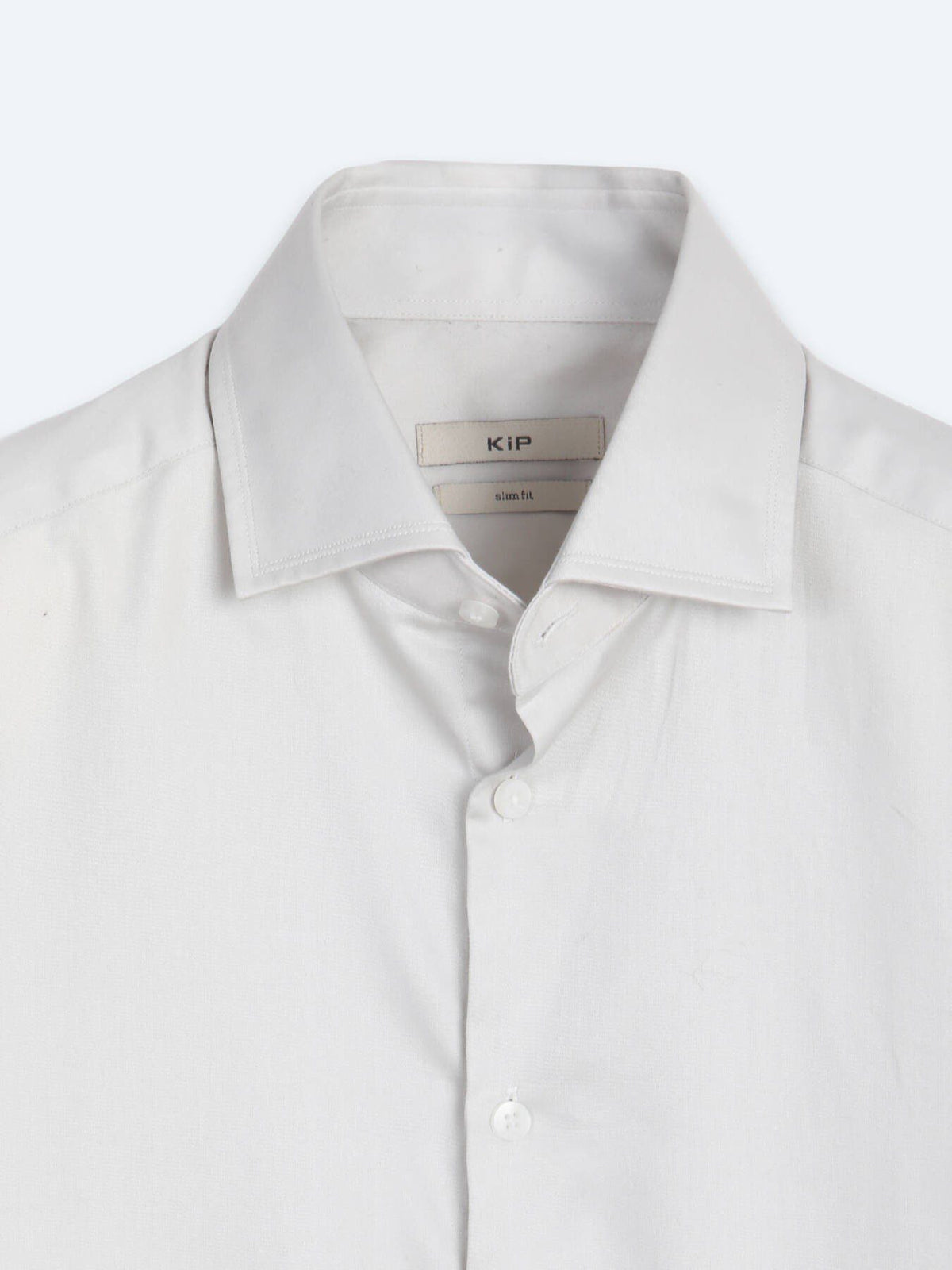 Graues Klassisches Slim Fit Hemd 100% Baumwolle