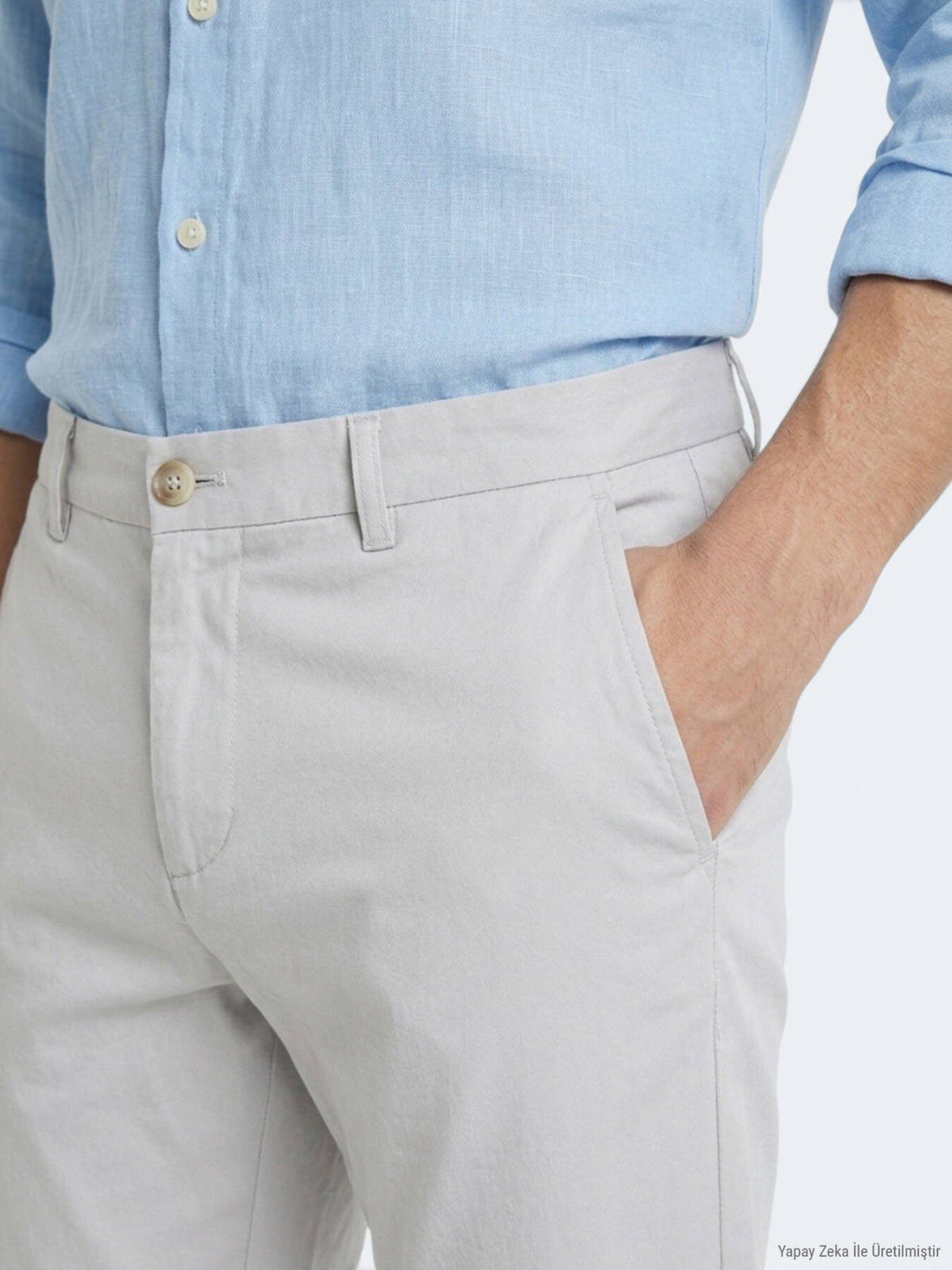Stein Weben Schmale Casual-Hosen