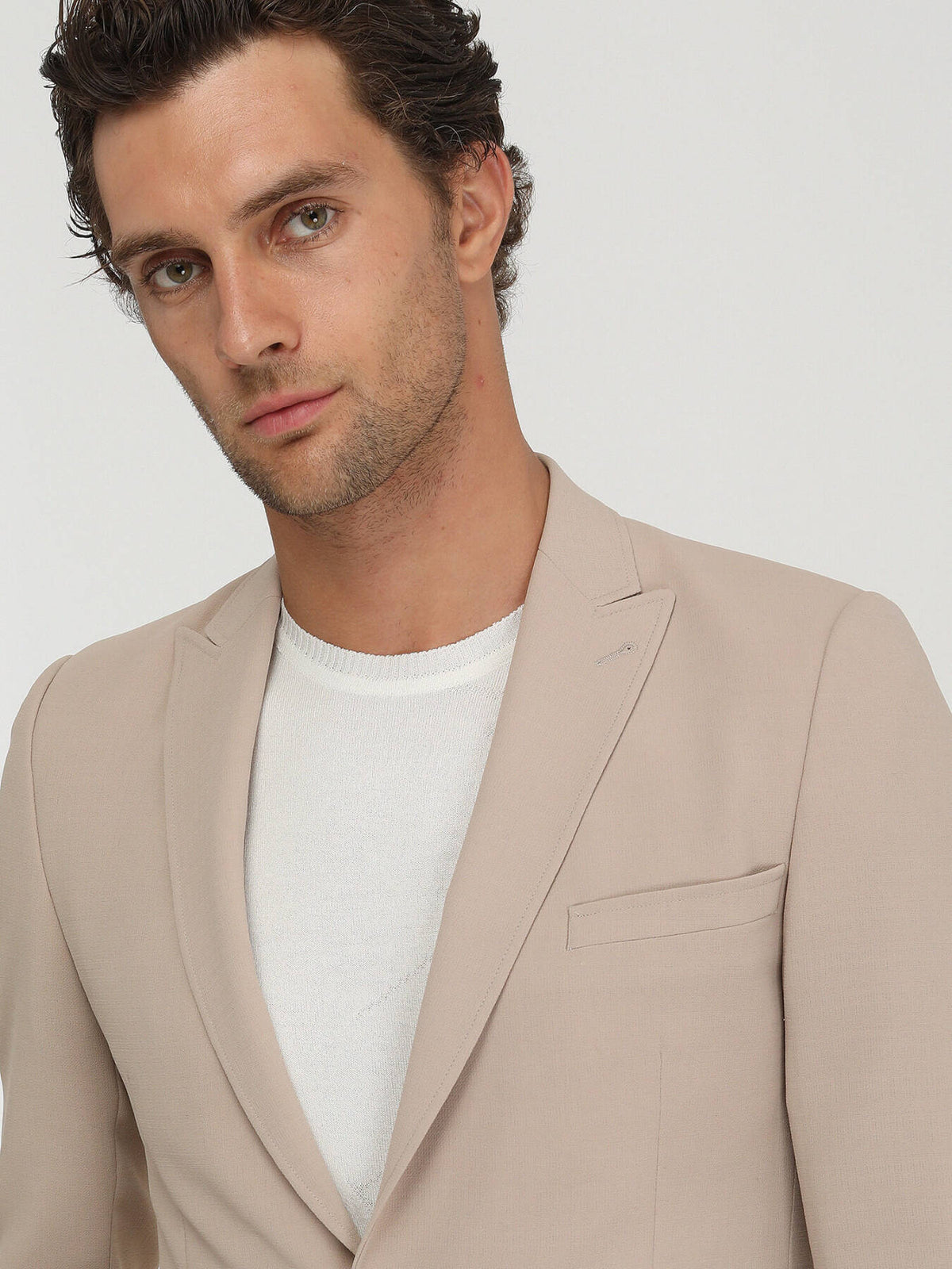 Schlichte Slim-Fit-Jacke
