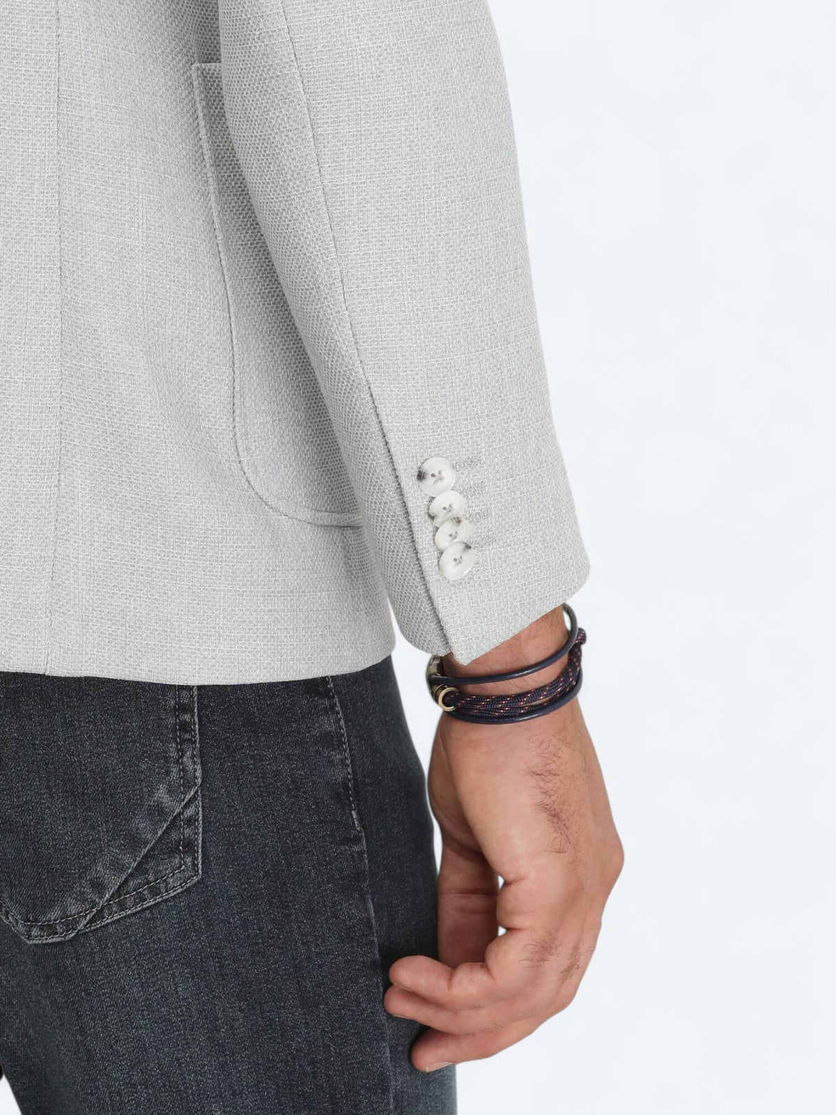 Schlichte Jacke mit moderner Passform