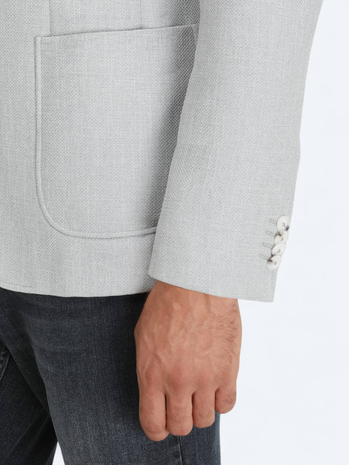 Schlichte Jacke mit moderner Passform
