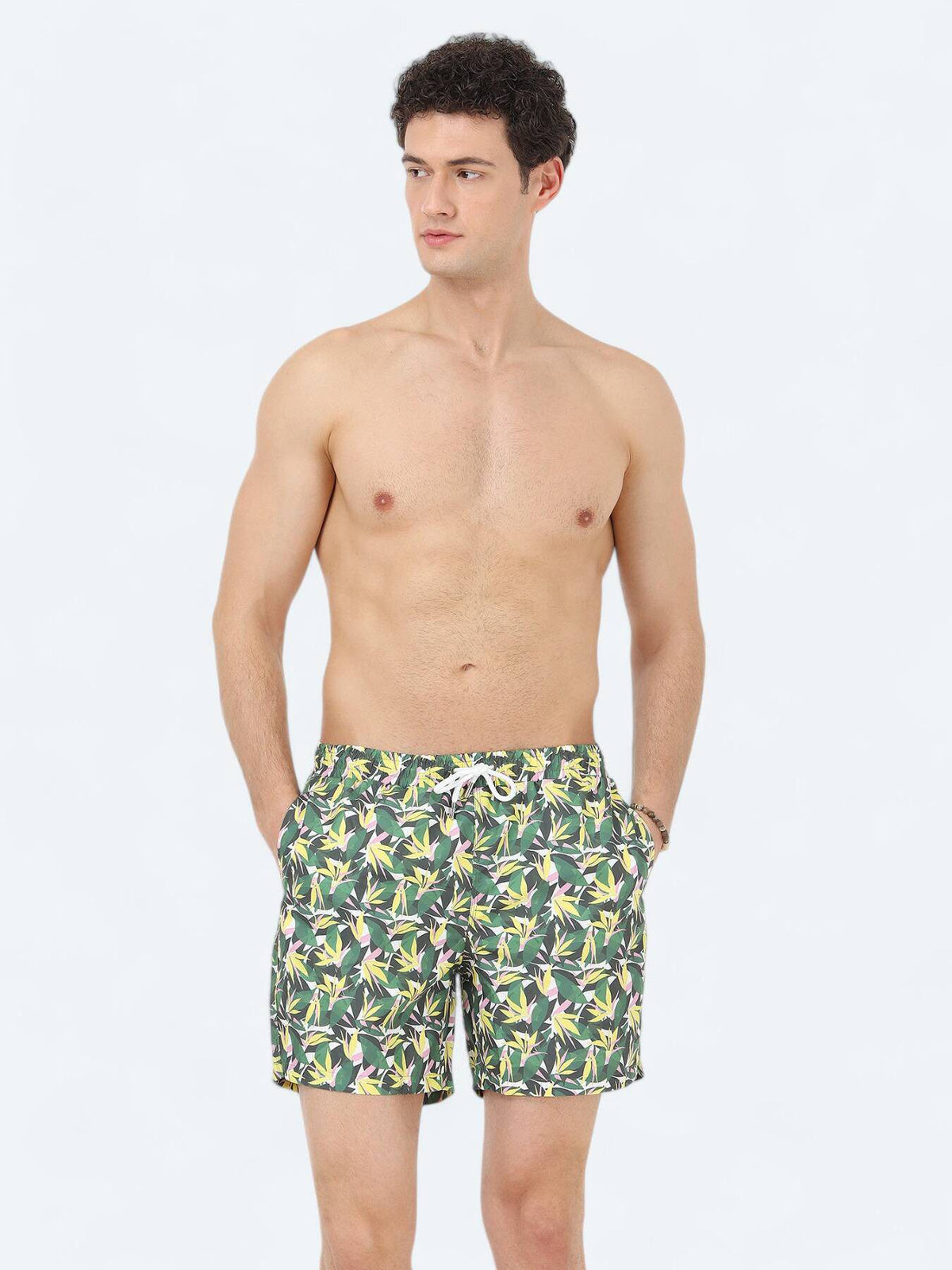 Gemusterte Shorts