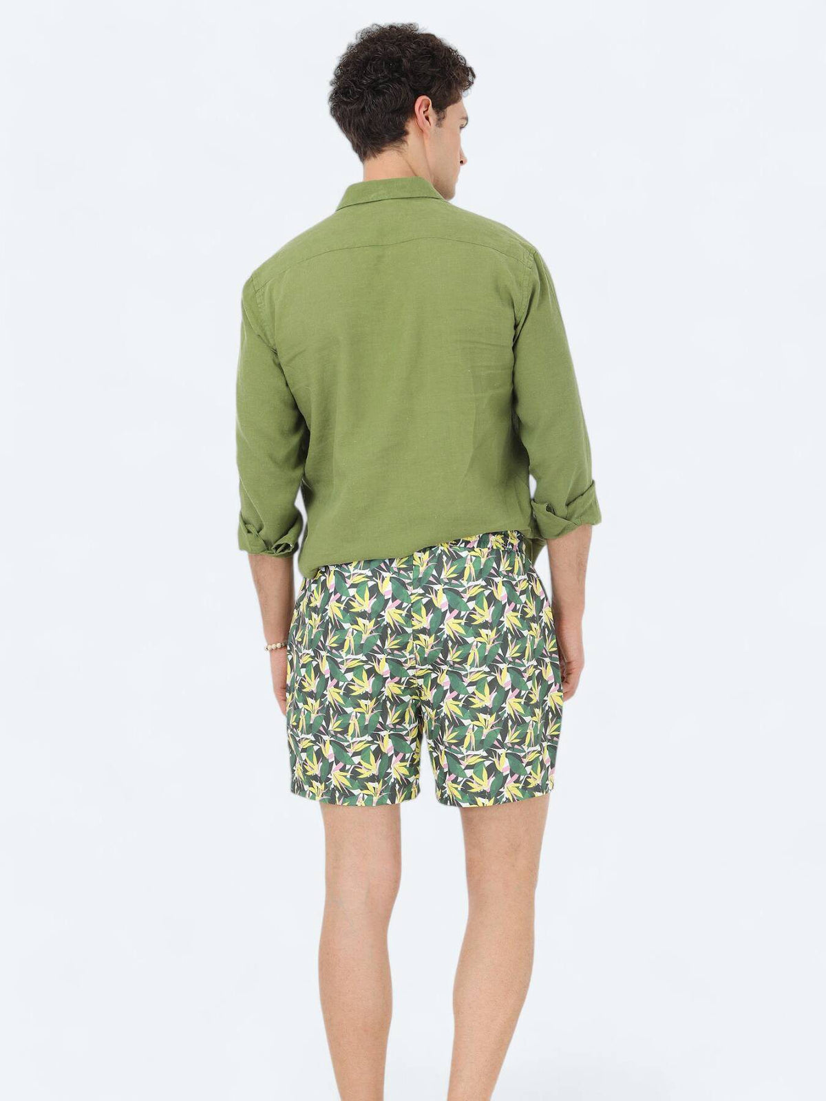 Gemusterte Shorts