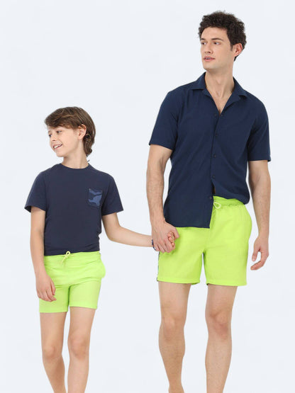 Gemusterte Shorts