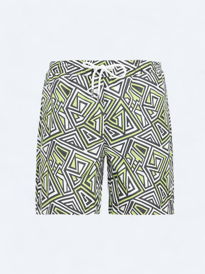 Gemusterte Shorts
