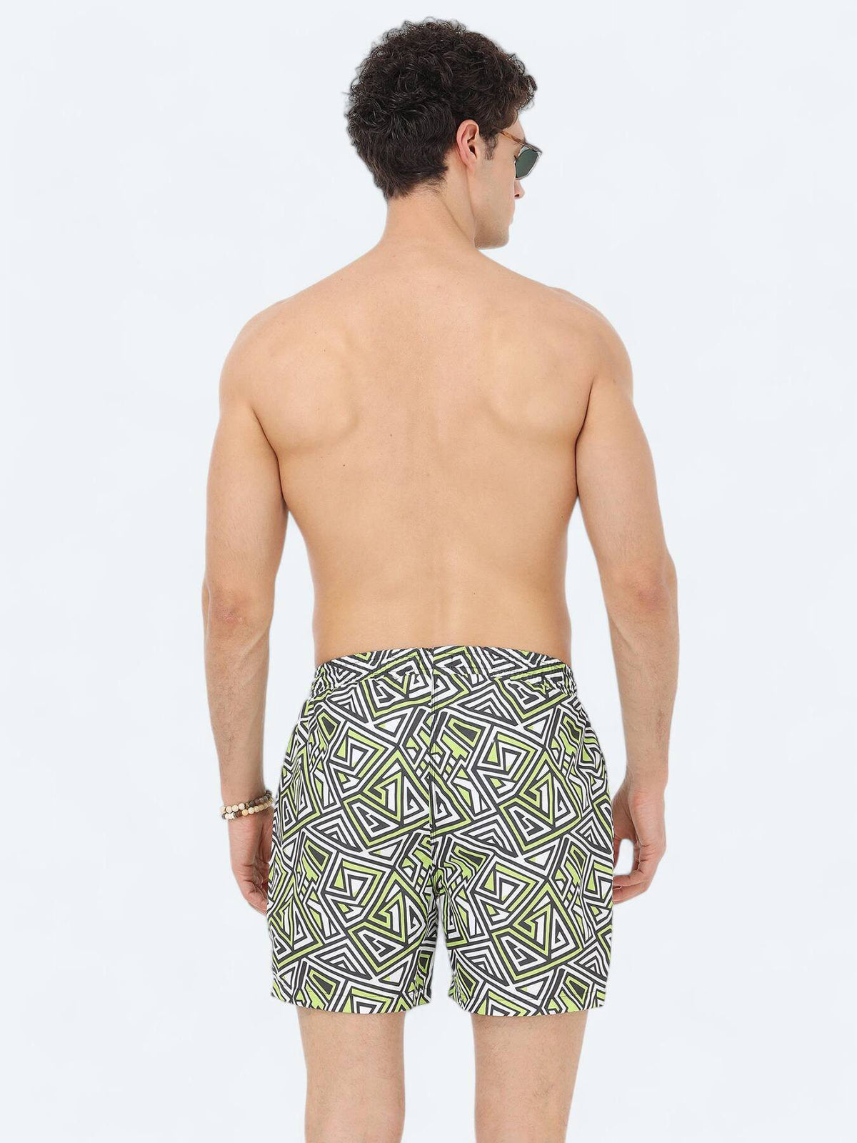 Gemusterte Shorts