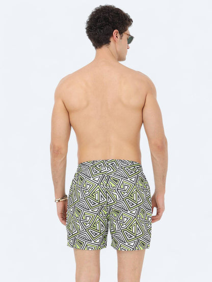 Gemusterte Shorts