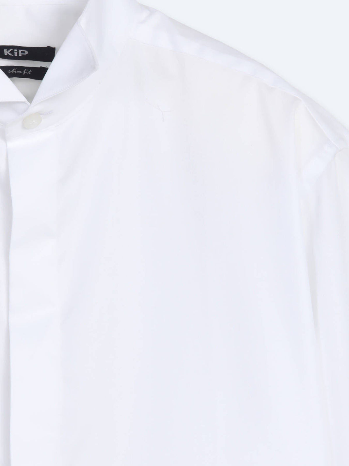 Weiße schlichte Slim Fit Smokinghemden
