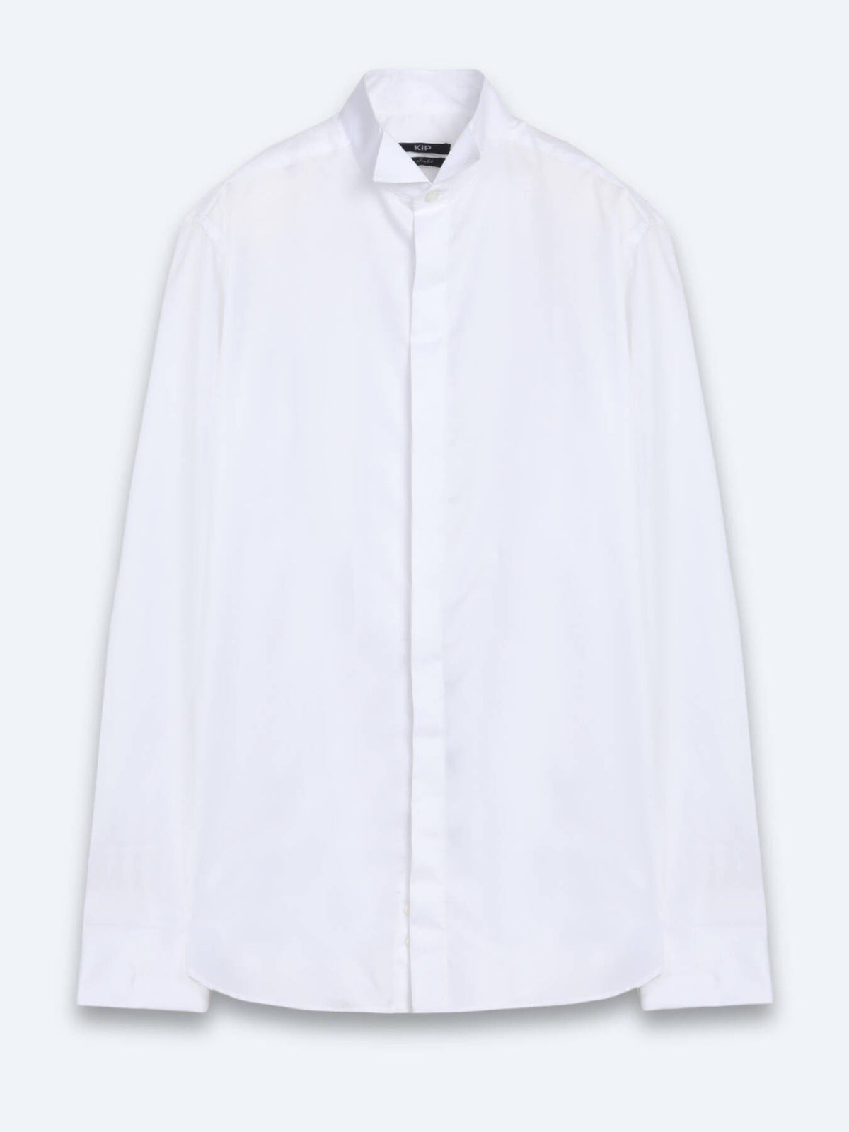 Weiße schlichte Slim Fit Smokinghemden
