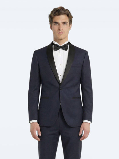 Saks Slim Fit Fliegenkragen Tuxedo