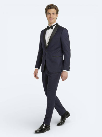 Saks Slim Fit Fliegenkragen Tuxedo
