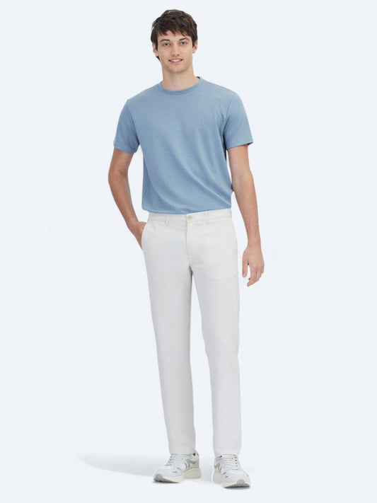 Gewebte Slim-Fit-Freizeithose