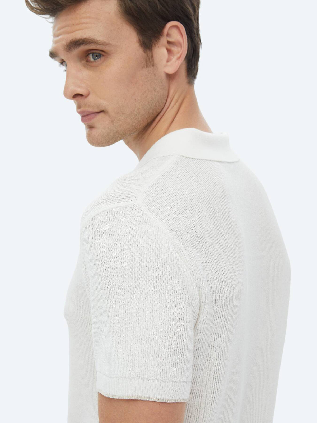 Jacquard-Strickpullover mit Rollkragen