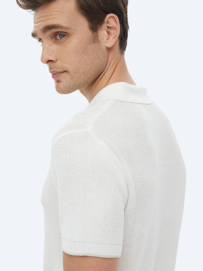 Jacquard-Strickpullover mit Rollkragen