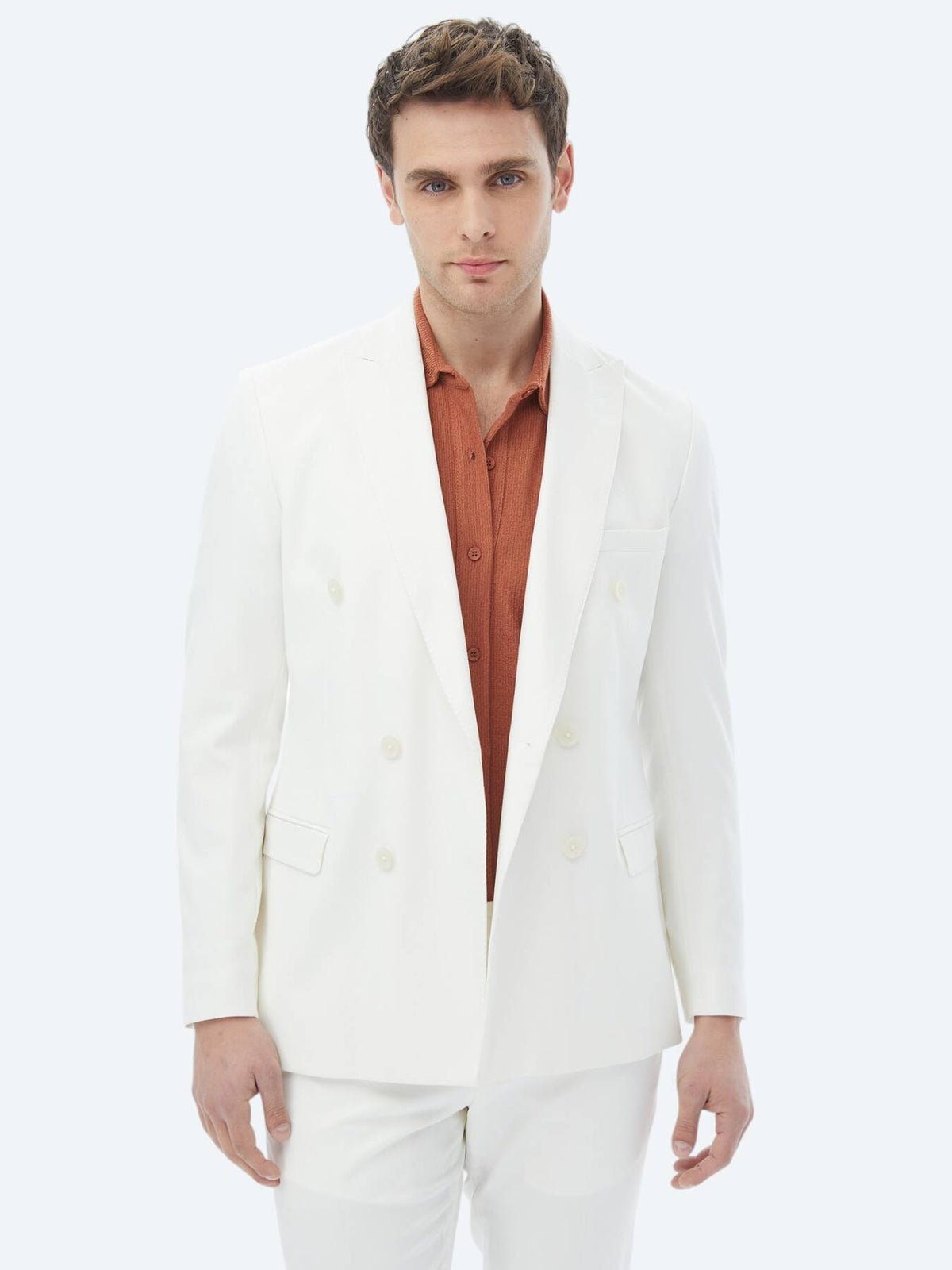 Schlichter Slim-Fit-Anzug
