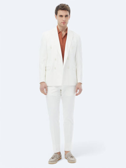 Schlichter Slim-Fit-Anzug