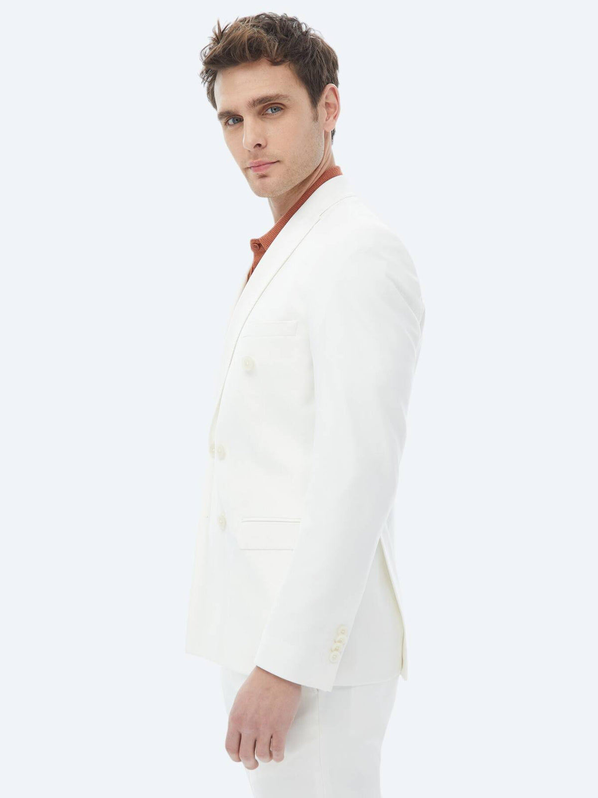 Schlichter Slim-Fit-Anzug