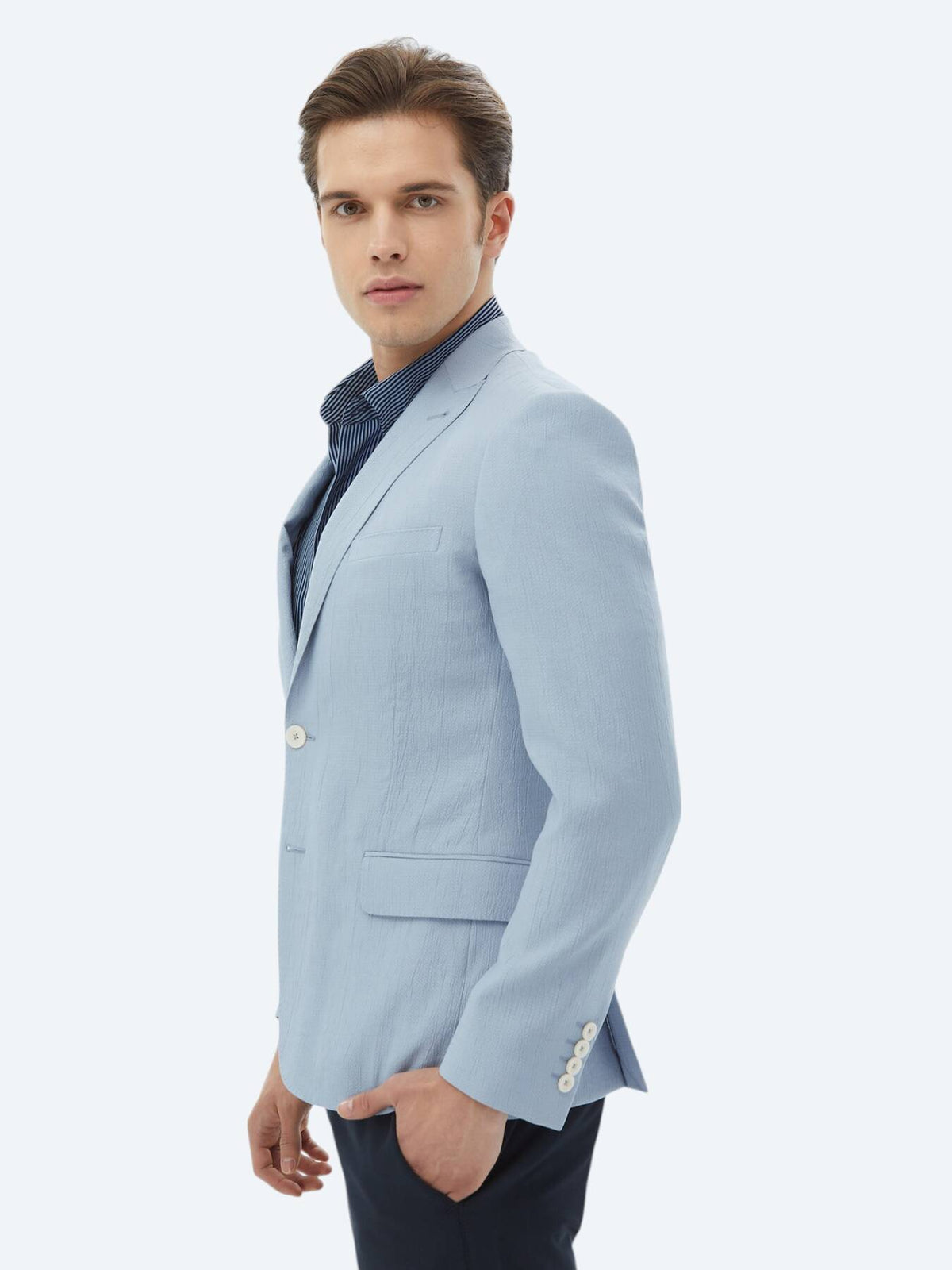 Schlichte Slim-Fit-Jacke