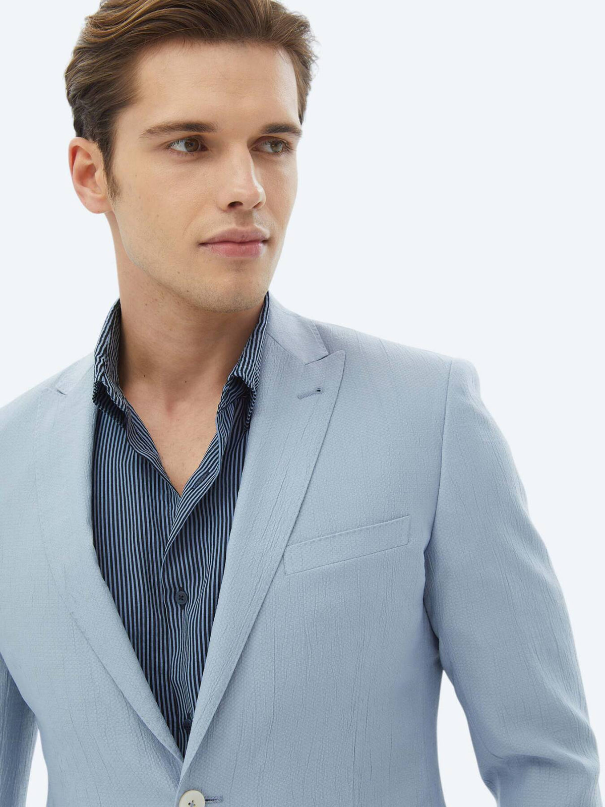Schlichte Slim-Fit-Jacke