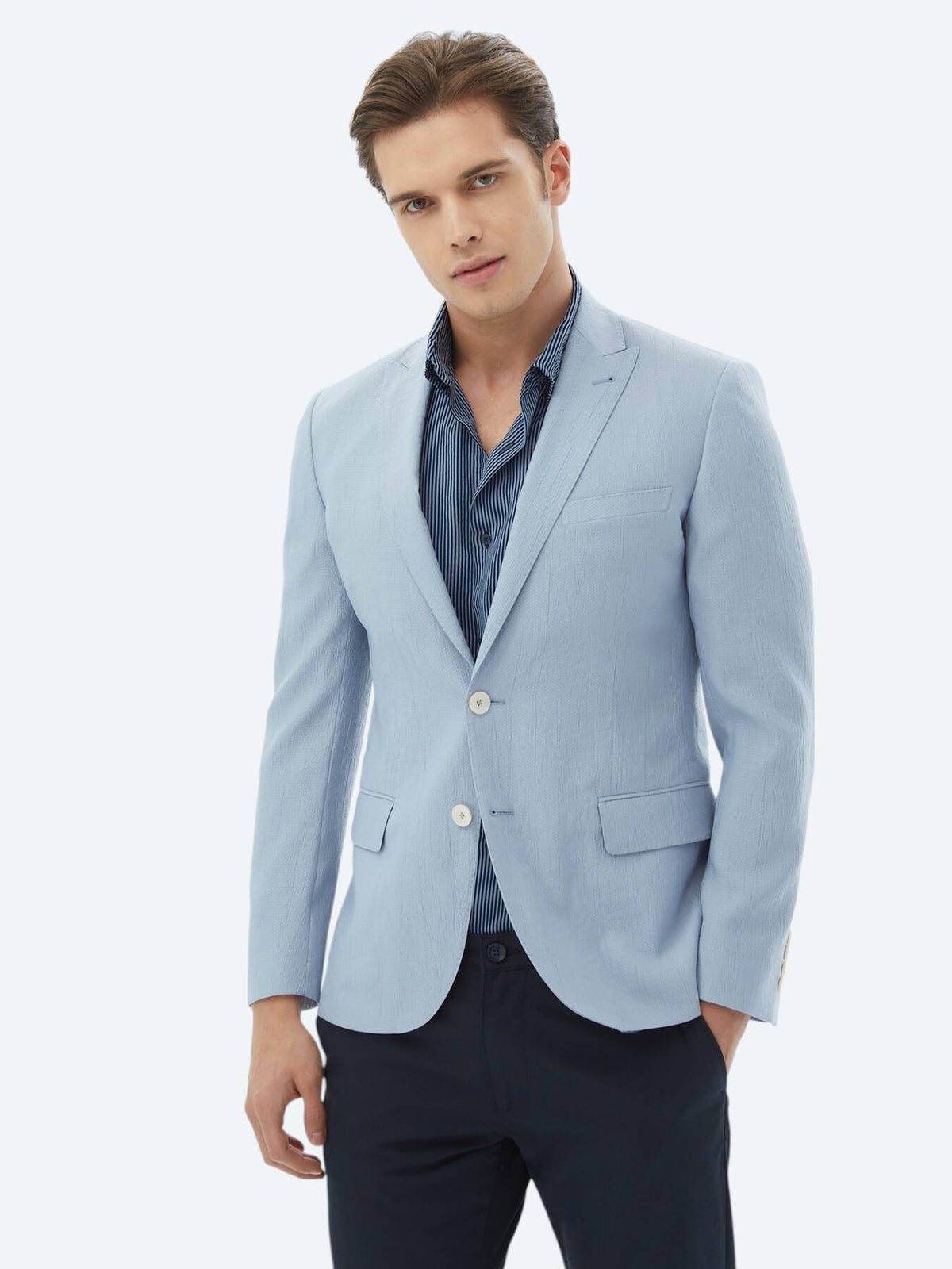 Schlichte Slim-Fit-Jacke