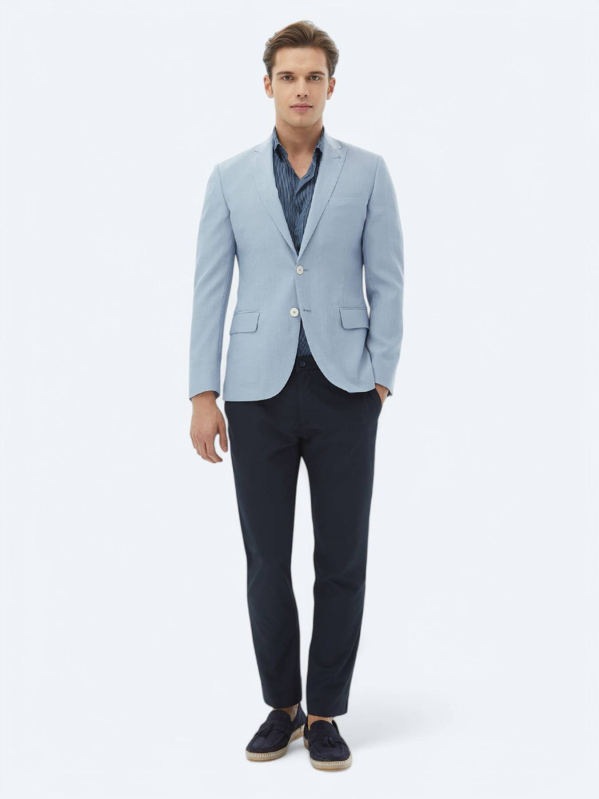 Schlichte Slim-Fit-Jacke