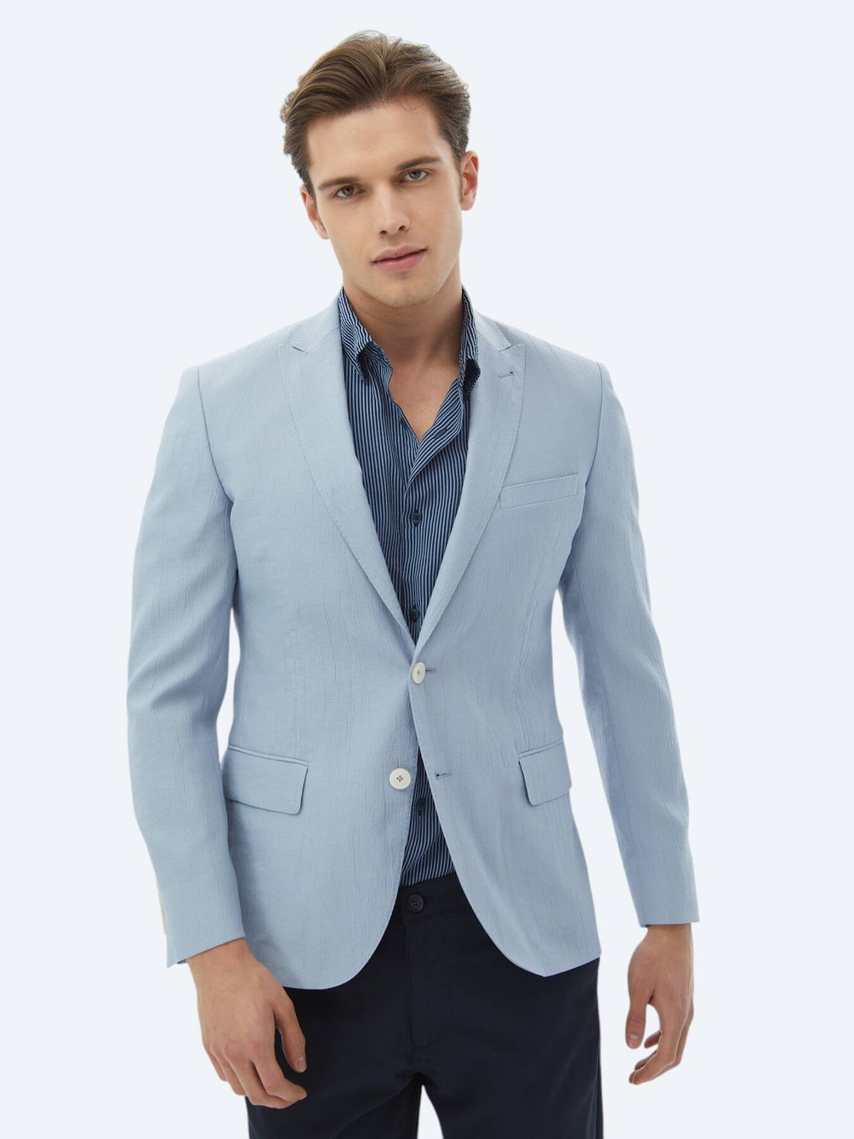 Schlichte Slim-Fit-Jacke