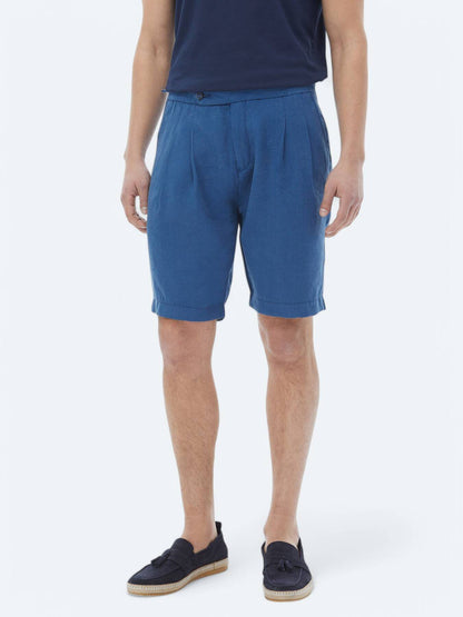 Gewebte, lässige Bermuda
