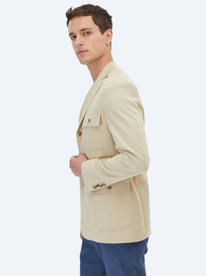 Schlichte Jacke mit moderner Passform