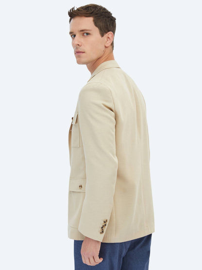 Schlichte Jacke mit moderner Passform