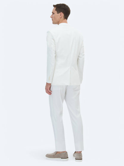 Schlichter Slim-Fit-Anzug