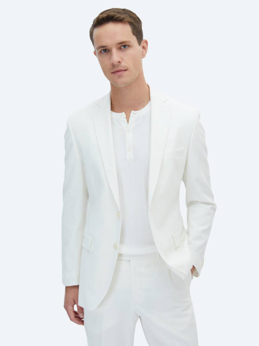Schlichter Slim-Fit-Anzug