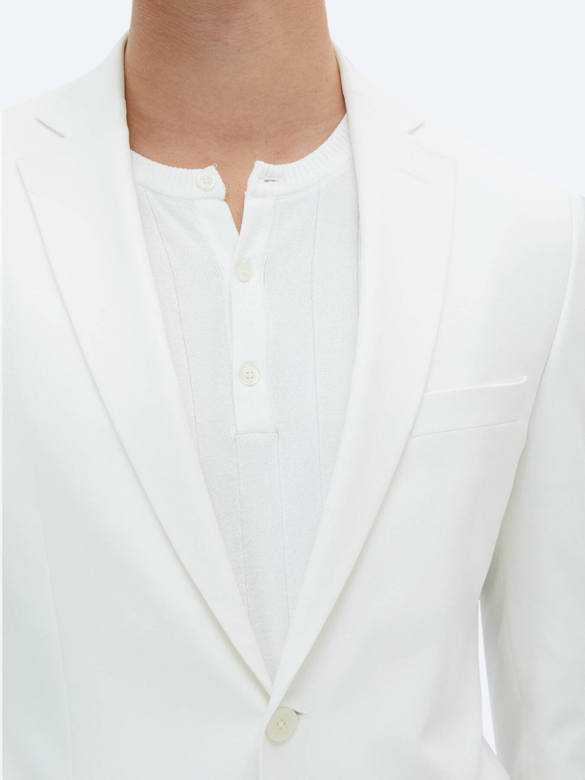 Schlichter Slim-Fit-Anzug