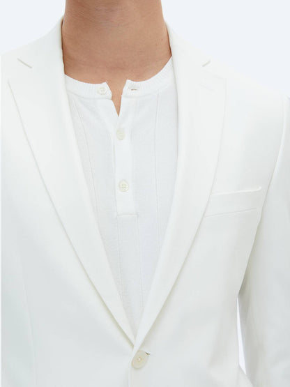 Schlichter Slim-Fit-Anzug