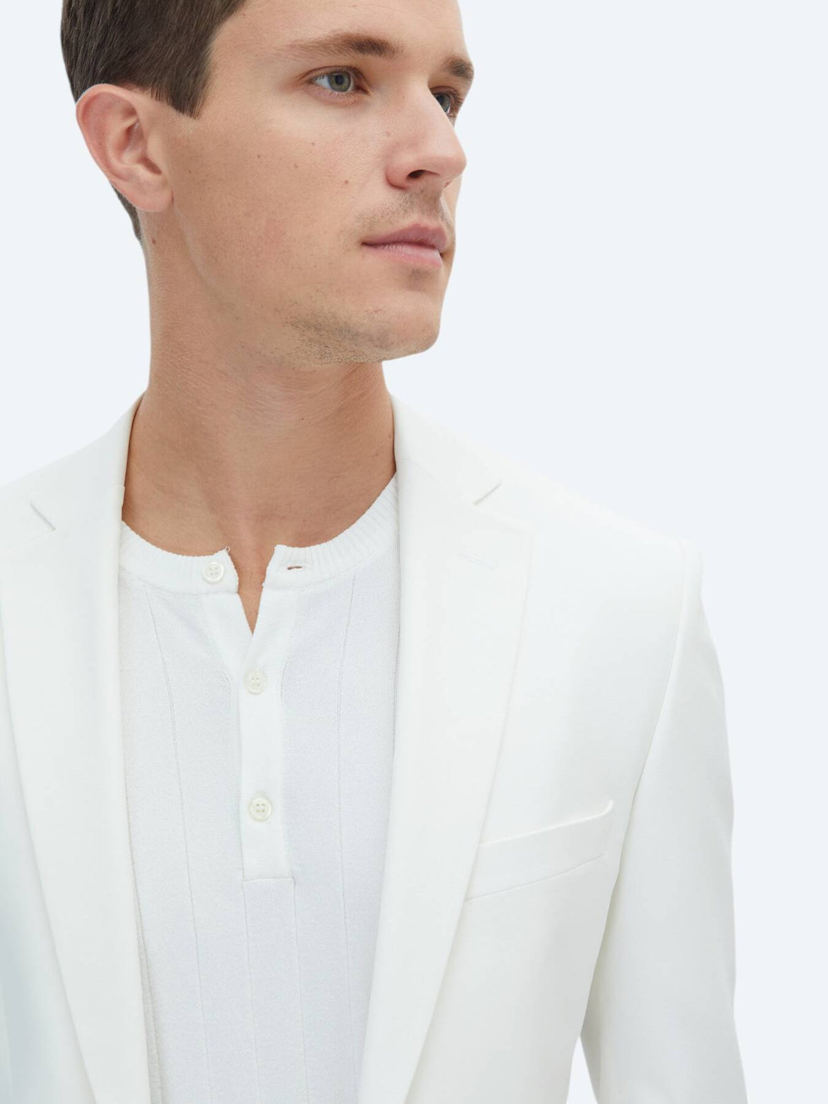 Schlichter Slim-Fit-Anzug