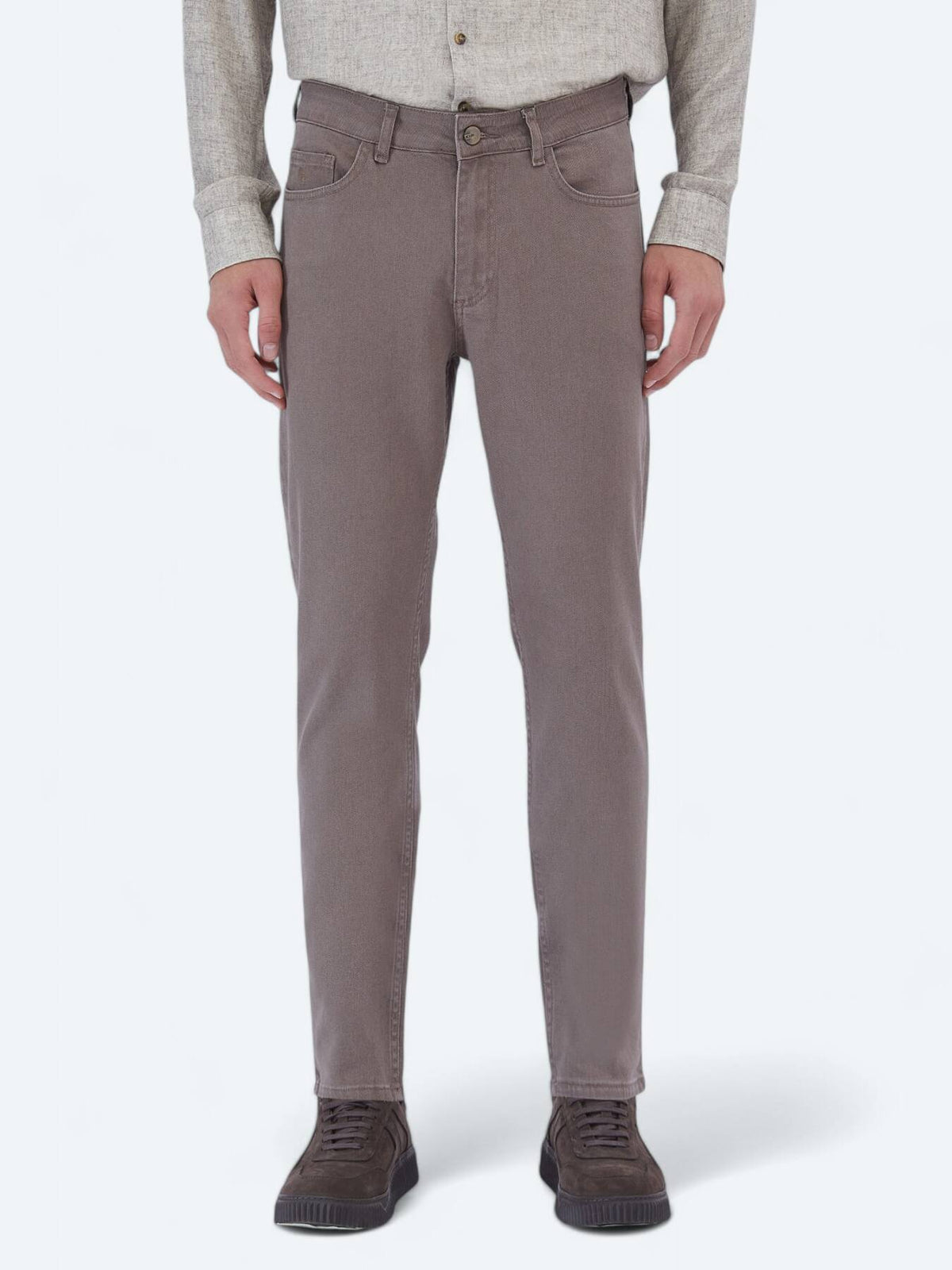 Slim Fit Baumwoll-Mix Jeanshose