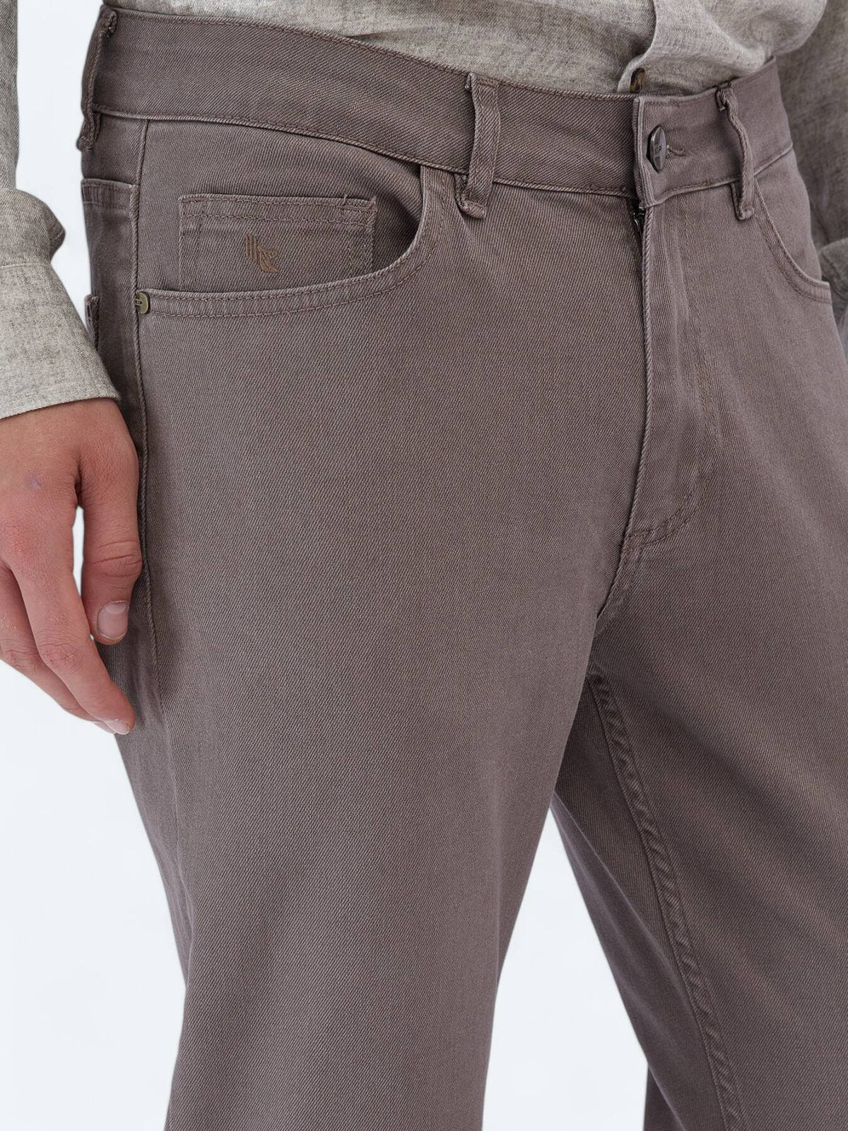 Slim Fit Baumwoll-Mix Jeanshose