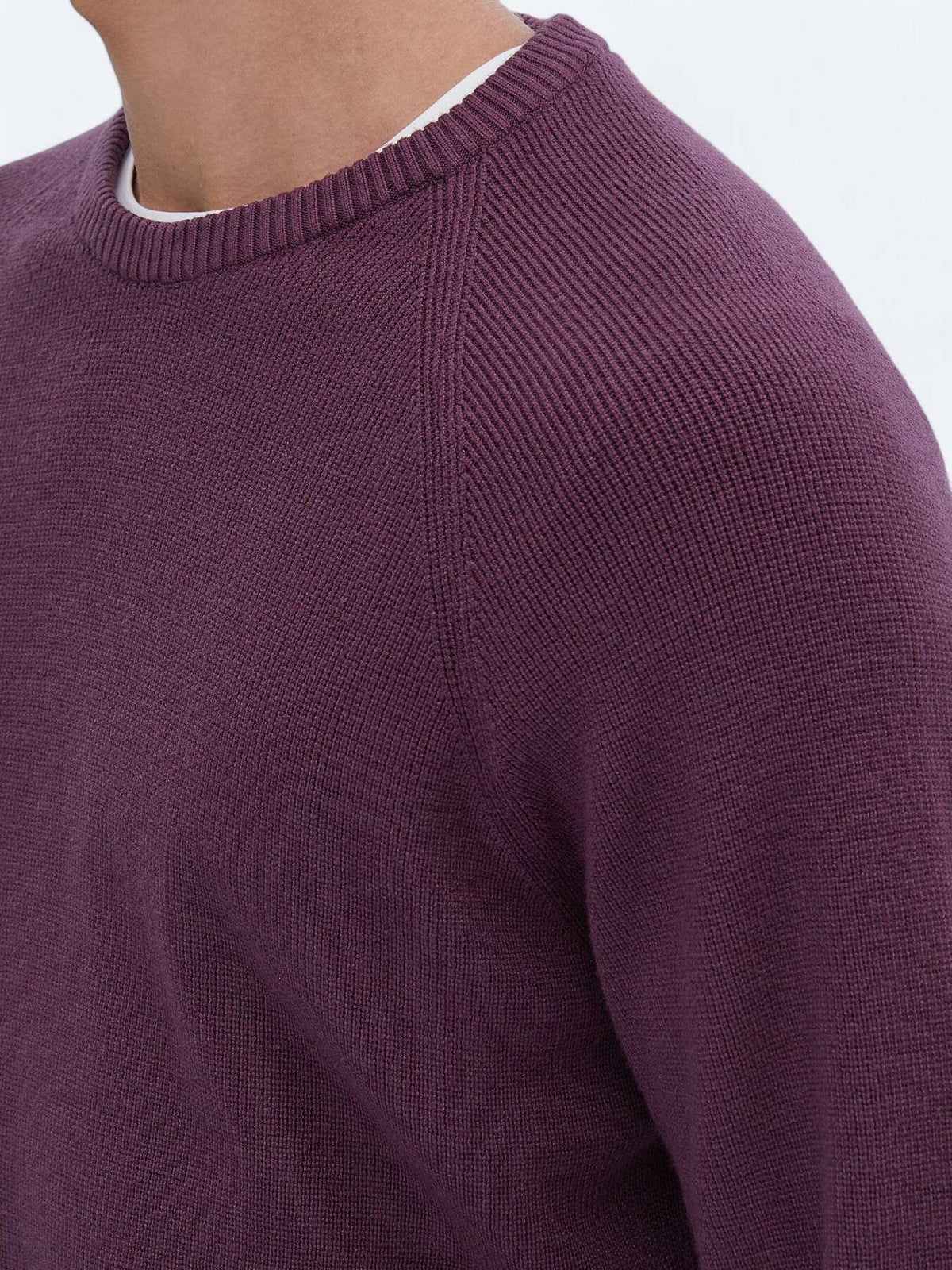 Fahrrad Halsmuster Strickpullover