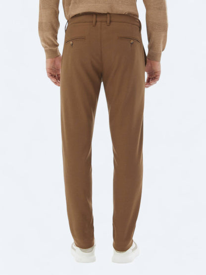 Gewebte Slim-Fit-Freizeithose